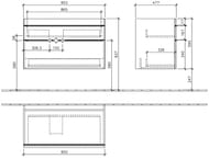 ����� ��� �������� Villeroy & Boch VENTICELLO A927 01 DH (953�590�502) 2 �����, �����, ����� ����