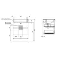 ����� ��� �������� Aquanet ���� 60 (582�502�465) ���������,2 �����, ������ 329595