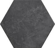 Керамогранитная плитка EQUIPE HERITAGE HEXAGONO Carbon (175х200) черная, 24954 (кв.м.)