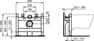   Ideal Standard PROSYS HALF FRAME    R010067
