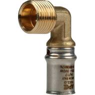 Угольник-переходник STOUT 1/2"Нх16 для металлопластиковых труб прессовой SFP-0011-001216