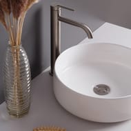 Раковина накладная BelBagno (360х360х120) круглая, без отверстия под смеситель, белая BB1357