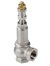 Клапан предохранительный VALTEC 3/4"вв с возм. ручного открытия.P=1-16бар. никель, )VT.1831.N.05
