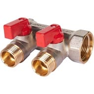 ��������� STOUT � �������� ������� 3/4", 2 ������ 1/2" (������� �����) ������ EPDM, SMB 6210 341202