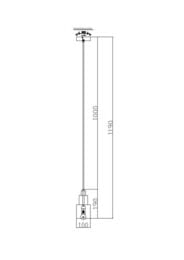 ��������� ���������� Freya Moke (����) FR4006PL-01BS, 220/240 V, IP20,�����