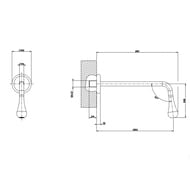 ����� ��������� Gessi Goccia 33719.031 ��� �����������, ����� 250 ��, ����