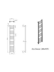 GROTA ECO CLASSIC ����������������� "�������" 300x1575 RAL9005