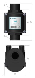 Блок управления UNIPUMP ТУРБИ для насоса до 1,5 кВт, 220В, 0,6 МПа