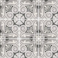 Керамогранитная плитка EQUIPE ART NOUVEAU Opera Grey (200х200) серая, 24418 (кв.м.)