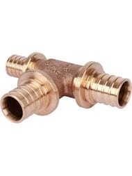 #?Тройник REHAU RAUTITAN Platinum RX, 32x32х32мм, бронза, арт.13777281001