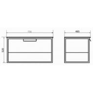 ����� COMFORTY ����-75 (755�520�465) ���������, � ���������, ��� ������ 00-00006487