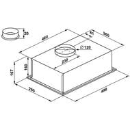  Maunfeld Crosby Singl 5028 Inox (498x280x167) 850 3/   -00014756