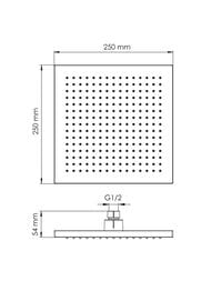 ������� ��� WasserKRAFT A358 250�250��, ��� ����������, �������, ����: ������