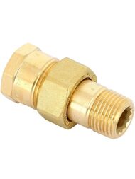 Соединение разъемное (американка) VIEGA 1/2"Нх1/2"В плоское уплотнение, бронза арт. 271 374