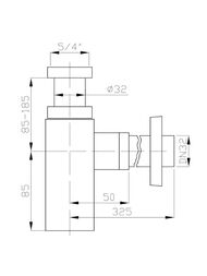    PLASTBRNO 1.1/4 ",  , , EMCR003