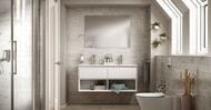Умывальник двойной Ideal Standard Lux CONNECT AIR (1240х460х160) отв  под смеситель, перелив E027301