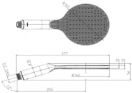  Bossini Apice B00900.073 140 , 1  , Easy-Clean, :  