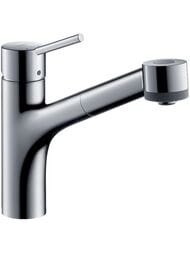 Смеситель Hansgrohe Talis M52 для кухни 170 вытяжной поворотный излив 2jet хром 32841000 — миниатюра 1
