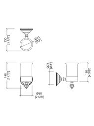      Devon&Devon Gemstone GEM703CR /