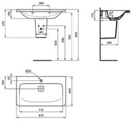  Ideal Standard ProSys +  Lux TONIC II 815490170 R010267+K083901