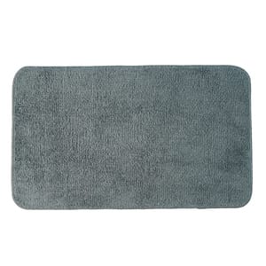 Коврик для ванной комнаты WasserKRAFT Vils 75х45см микрофибра Dark Shadow BM-1061