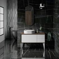 Раковина KERAMA MARAZZI AMAREMARE Artbasin Vento накладная 500х366х180, белая глянцевая VE.wb.50\WHT