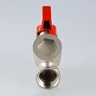 Кран шаровой 1/2" ВН.-ВН. VALTEC BASE с цельным корпусом, VT.290.N.04
