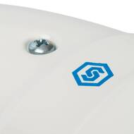 Элемент дымохода конденсац. адаптер STOUT 90° DN60/100 м/п PP-FE c хомутом SCA-8610-230090
