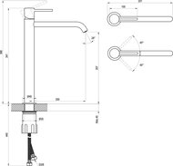 ��������� ��� ����������� RAVAK Espirit X070194 �������������, ����� 257 ��, ����