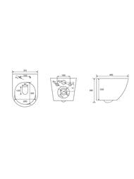 ������ ��������� ABBER Bequem 490�355�360�� ������������, � ��������, �����-������� ���. AC1101MBG