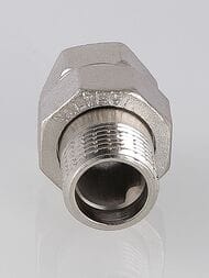 Американка VALTEC  1/2" НВ латунь никелированная VTr.341.N.0004