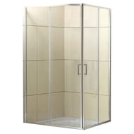 Душевой уголок BelBagno Uno (1000х800х1950) UNO-195-AH-2-100/80-C-Cr стекло прозрачное,профиль хром