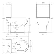 ������ ��������� BelBagno Soft-Tor (490�360�380) �����. ������,��� ������-�����.,����� BB084CH-TOR