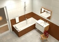 Ванна акриловая RAVAK CAMPANULA II 170х75 белая