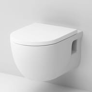 Унитаз подвесной AM.PM Like FlashClean (355х530х400) безободковый, сиденье с микролифтом C801701SC