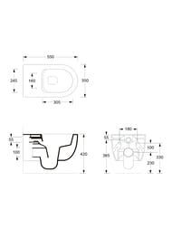 ������ ��������� Alice Unica 550�350�345 Aliglaze+, ������������, ��� �������, ����� 32240101+FIX10