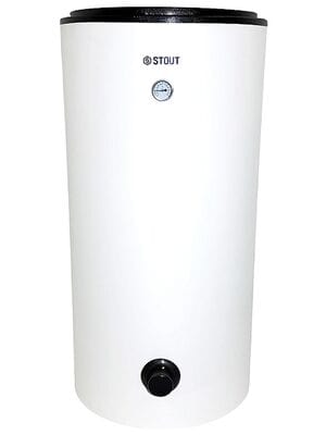 Бойлер косвенного нагрева STOUT OptiBase напольный 500л (1680х655х505) 72кВт, 1 теплообменник, SWH-2110-000500