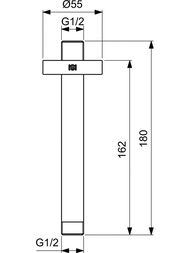 Ideal Standard IDEALRAIN ��������� �������� ���� B9446XG ���������� 100��, ������, ������ �������