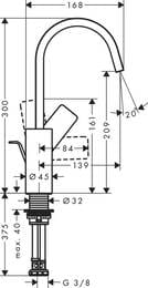  Hansgrohe Vivenis 75030000  ,   210,  , 