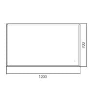 ������� Silver Mirrors ������ (1200�700) LED-���������,������������� ������,������ LED-00002418