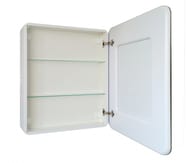 Зеркало-шкаф Континент ELLIOTT 600х800 с подсветкой, розеткой и сенсорным выключателем, левый