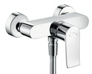 Смеситель Hansgrohe Metris 31680000 для душа, настенный, однозахватный, хром