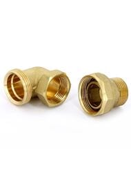 Американка Tiemme 2"Вх2"Н угловая, латунь 1500281(1565G000909)