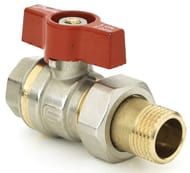 Кран шаровый с американкой DANFOSS PN40  1/2" 065B8203