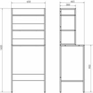 ������� COMFORTY (650�1600�465) ��� ���������� ������,���������, ����� ������� 00-00011164