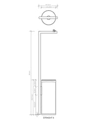 ������ � ������� � ���������������� Decor Walther STRAIGHT 8 ���� 0508100