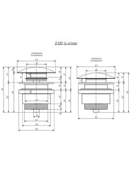 ������ ������ Salini D 505 ��� ��������, Click-Clack, S-Sense, ����� ������ 16421WG