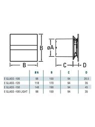 ���������� Cata E100 Sensor (Pir) ��������� 115 �3/� 31 ��, ������ ��������, �����