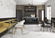 Керамогранитная плитка CIFRE Statuario mate (600х600) мрамор, белая (кв.м.)