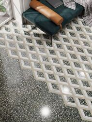 Керамогранитная плитка KERAMA MARAZZI Бричиола (600х600х9) чёрная лаппатированная, SG653622R (кв.м.) — изображение 2